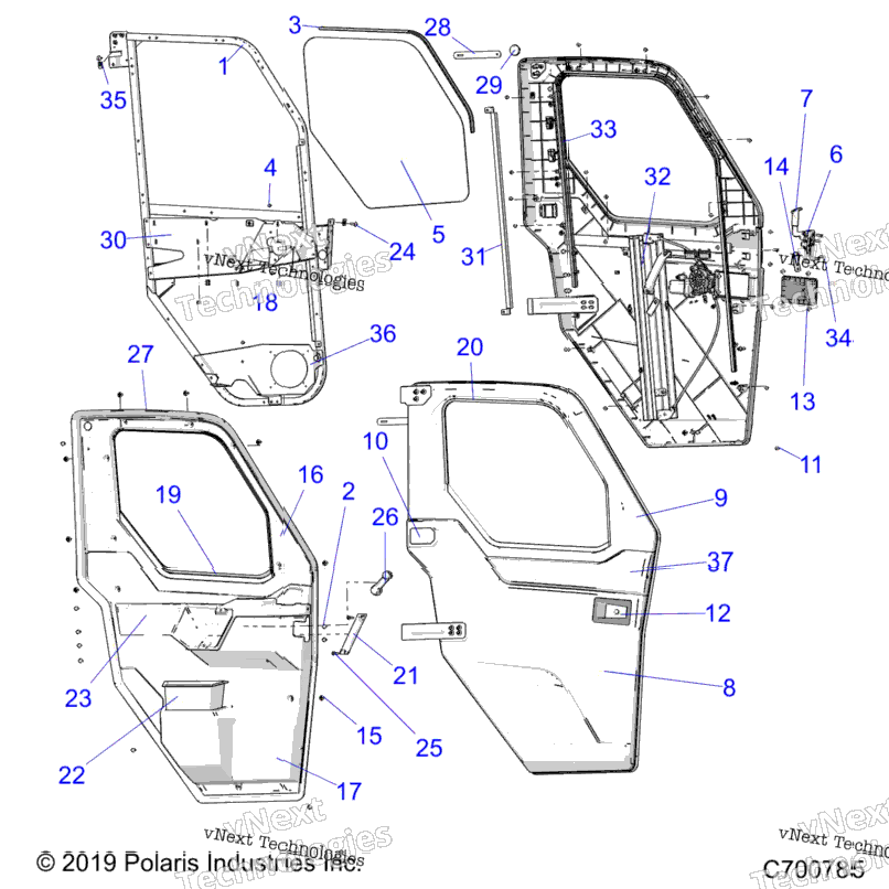 Body, Full Power Door/Wndw