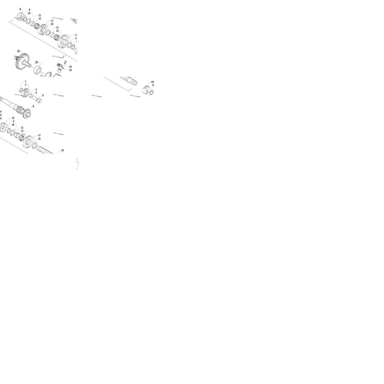 Secondary Transmission Assembly
