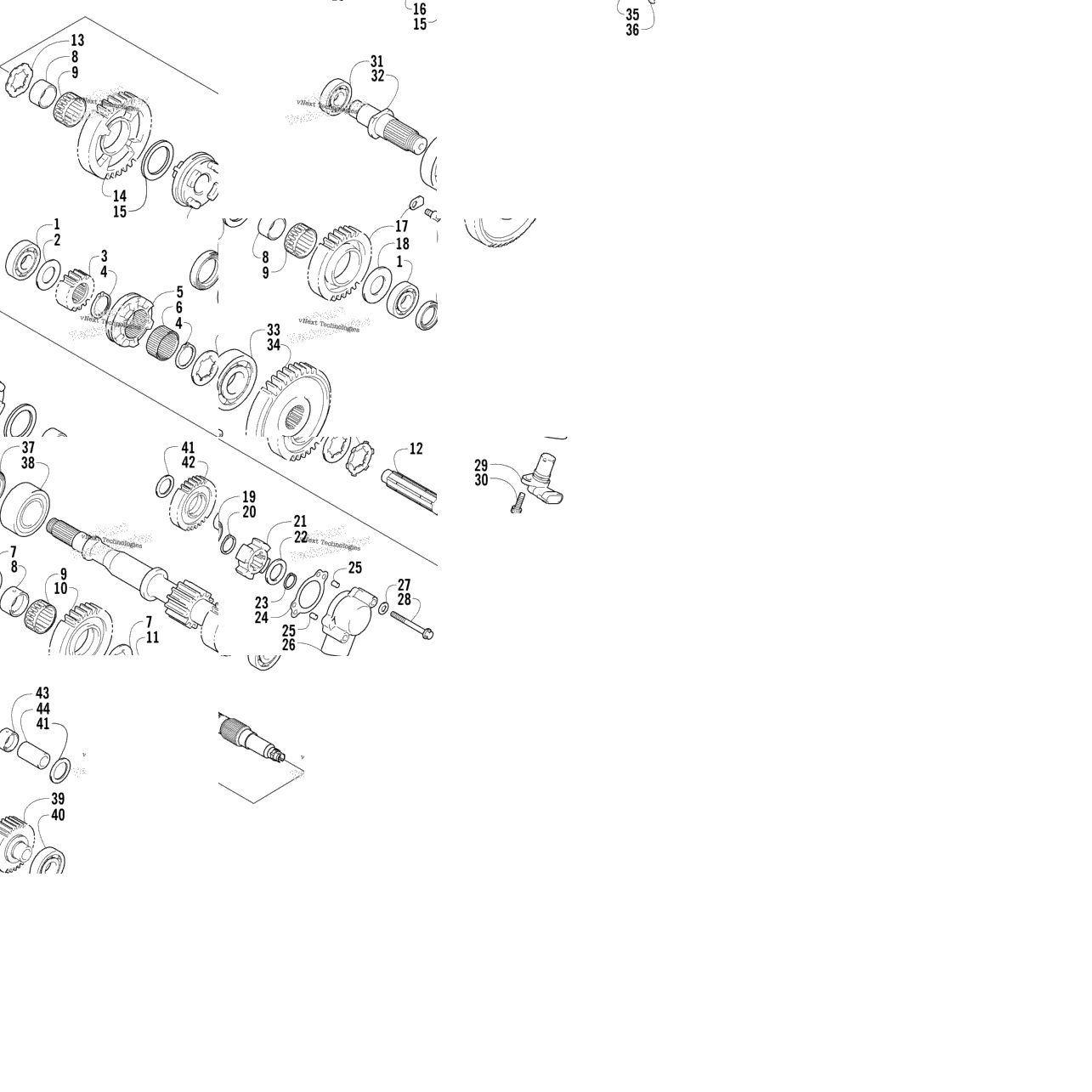 Secondary Transmission Assembly