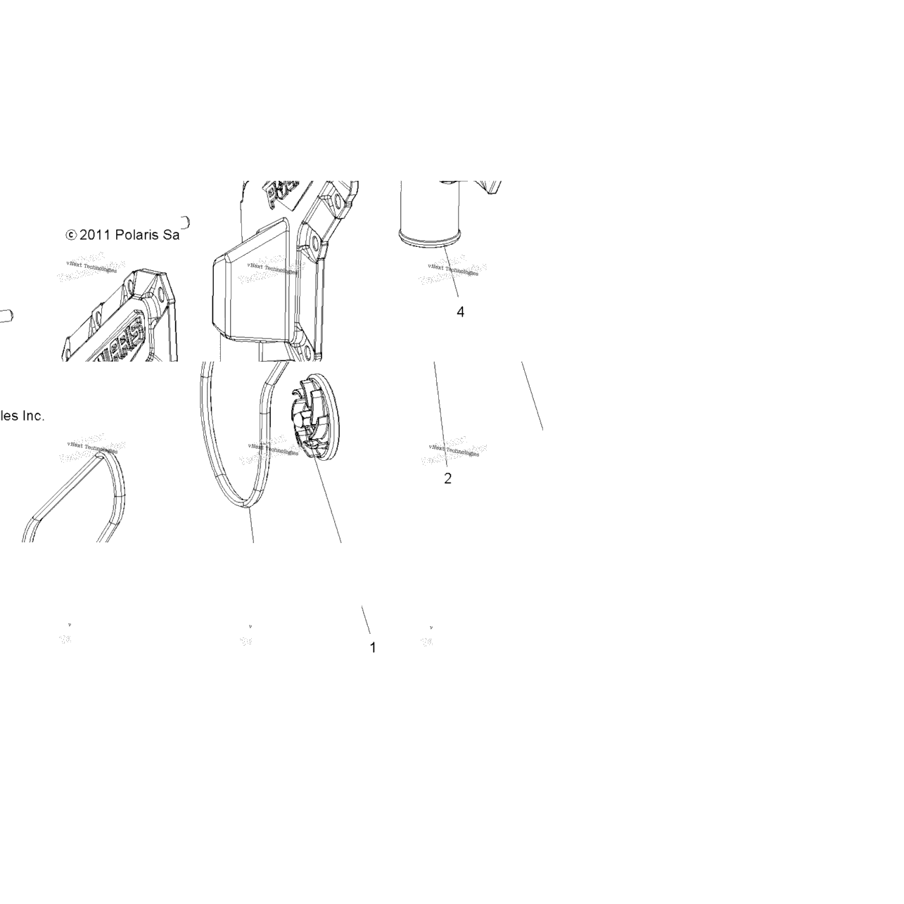 Engine, Waterpump Impeller & Cover