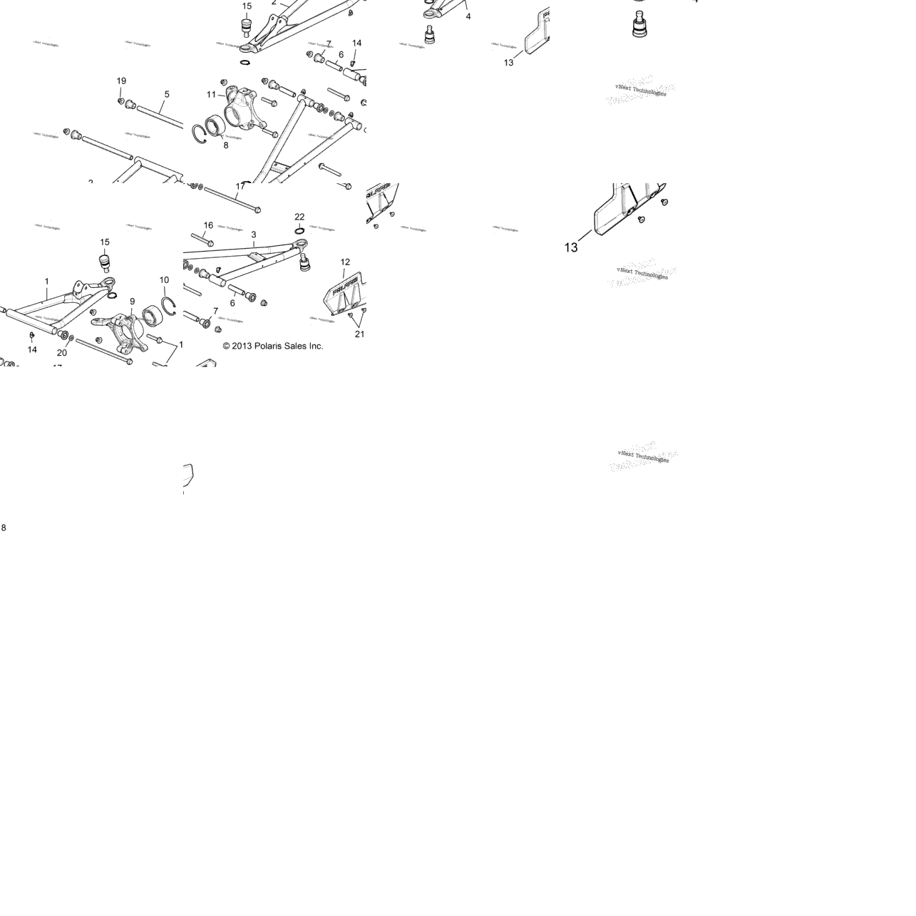 Suspension, Front Control Arms All Options