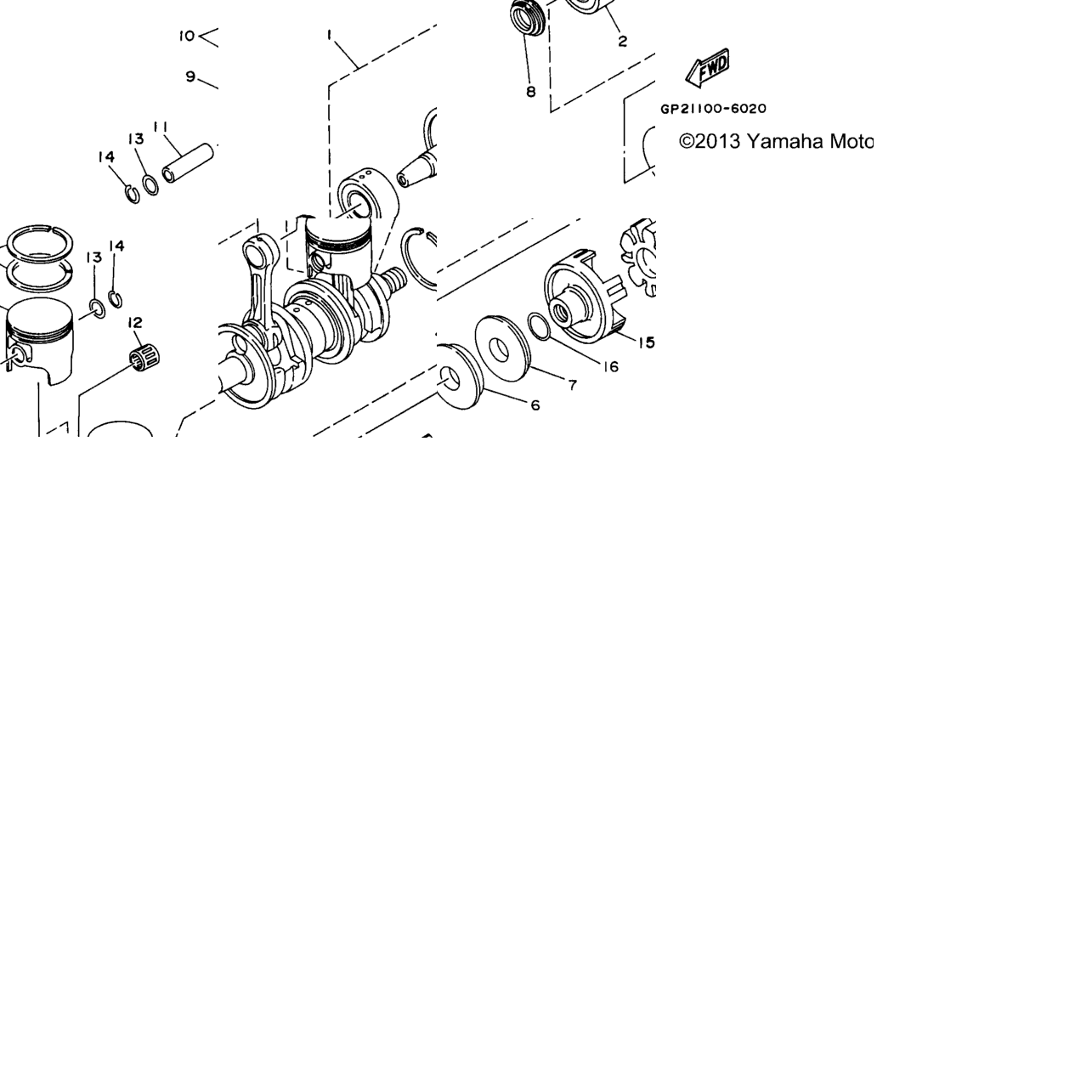 Crankshaft - Piston