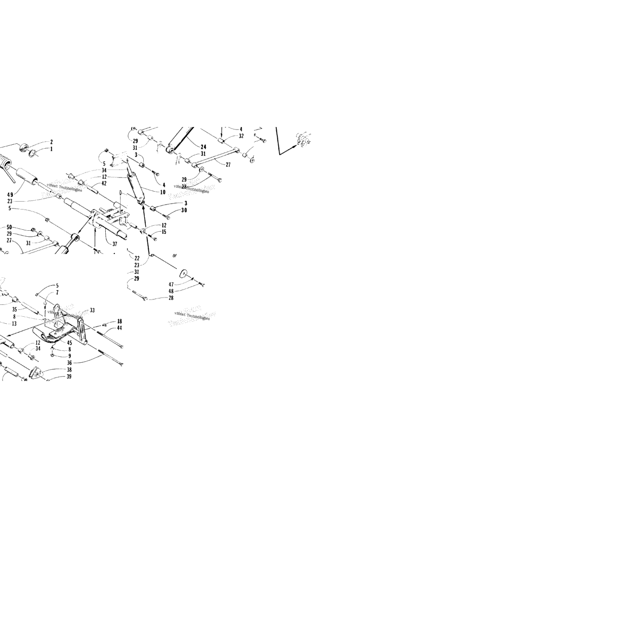 Rear Suspension Arm Assemblies