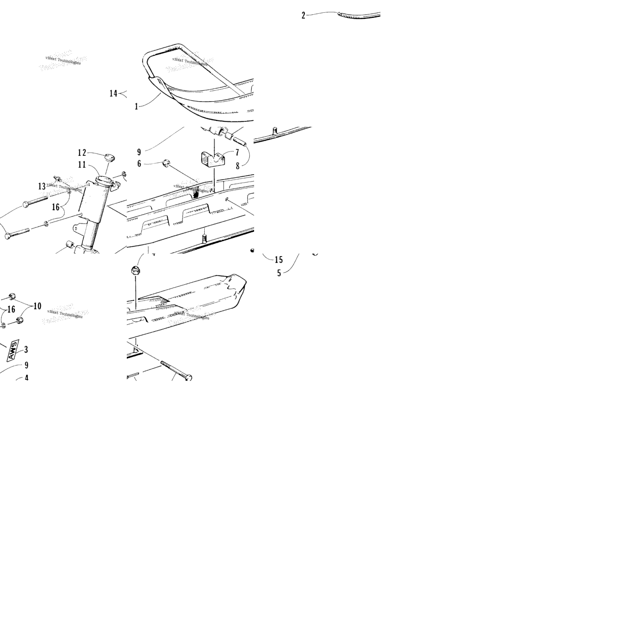 Ski And Front Suspension