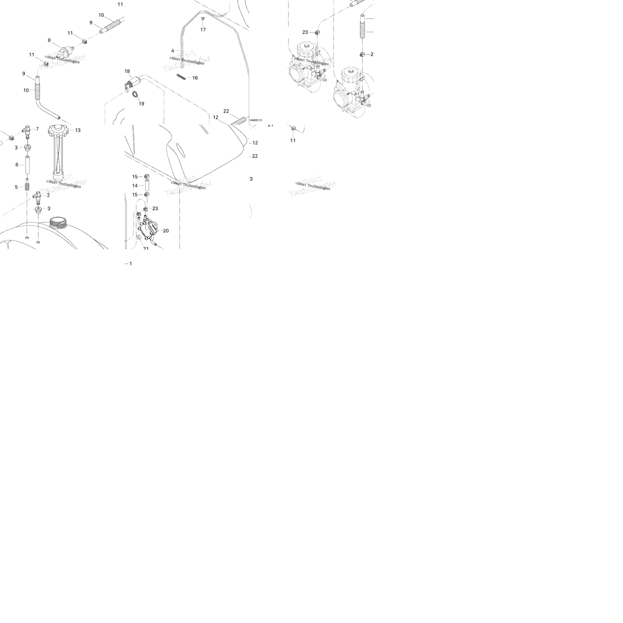 Fuel System 550F Suv
