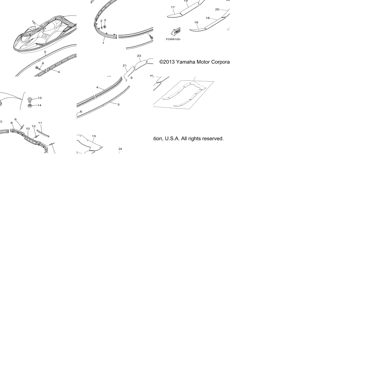 Gunwale Mat