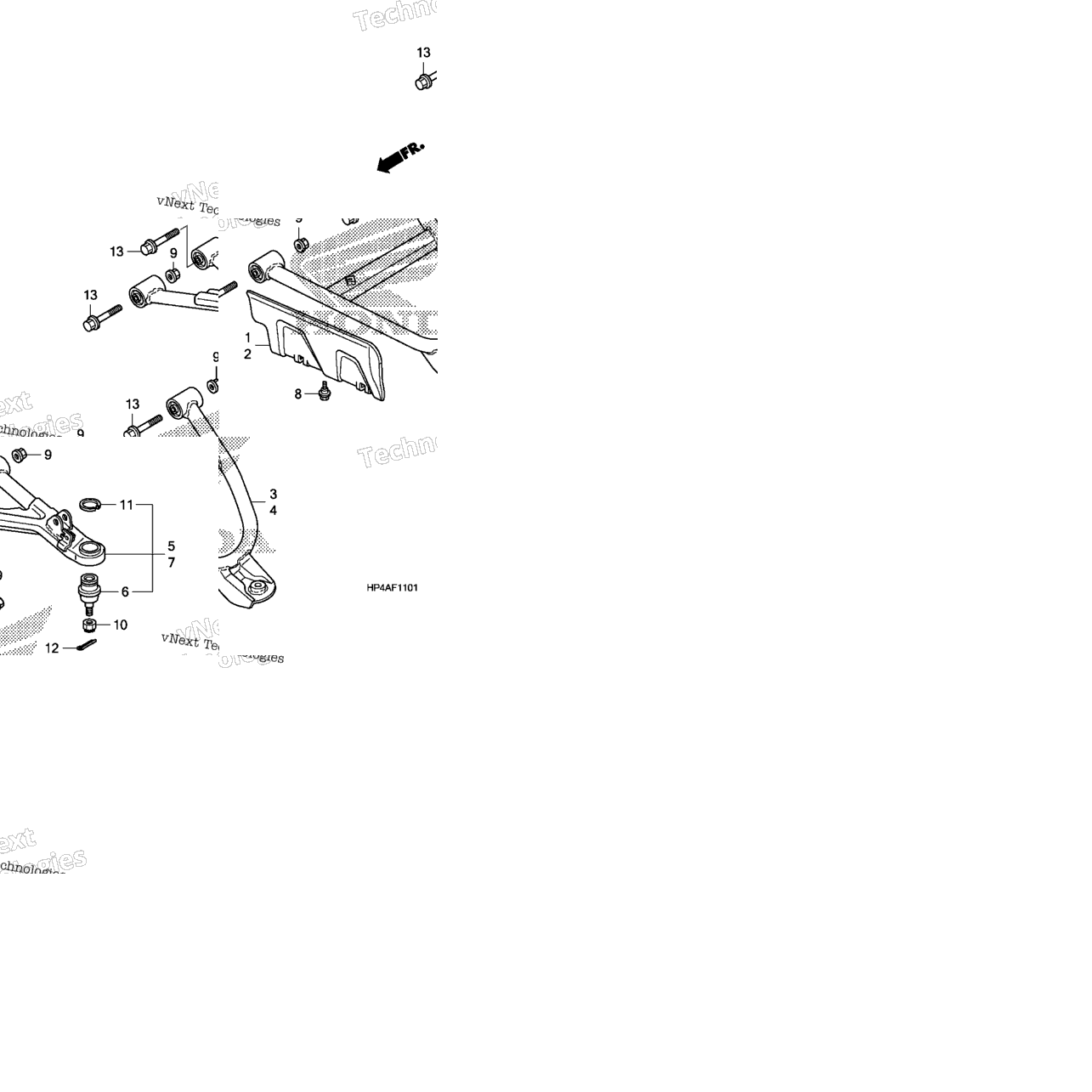 Front Arm (4Wd)