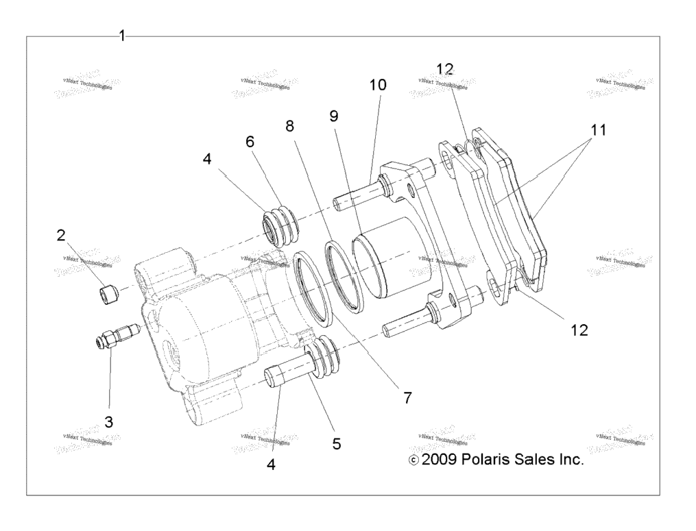Brakes, Rear Caliper