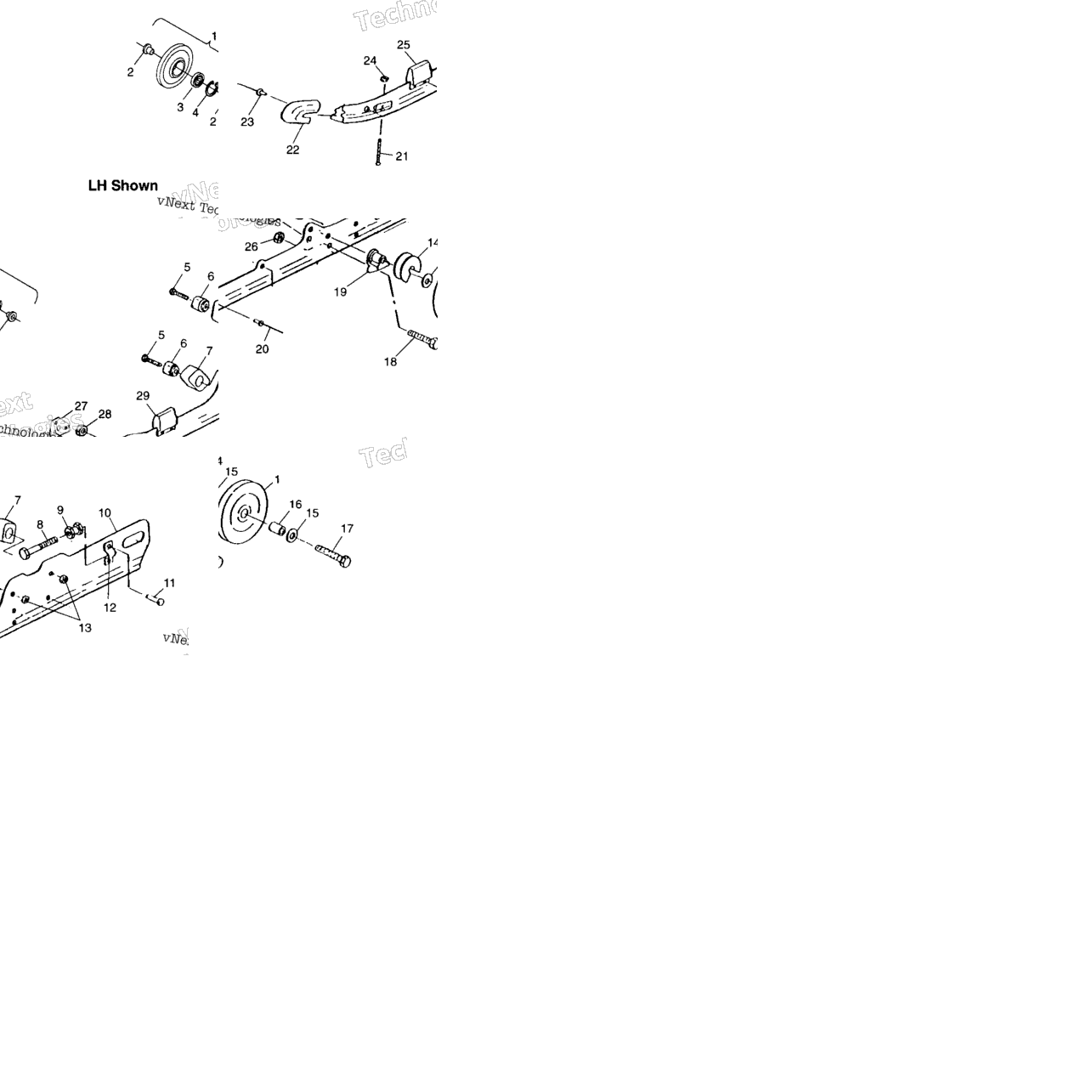 Rail Mounting (4948524852B013)