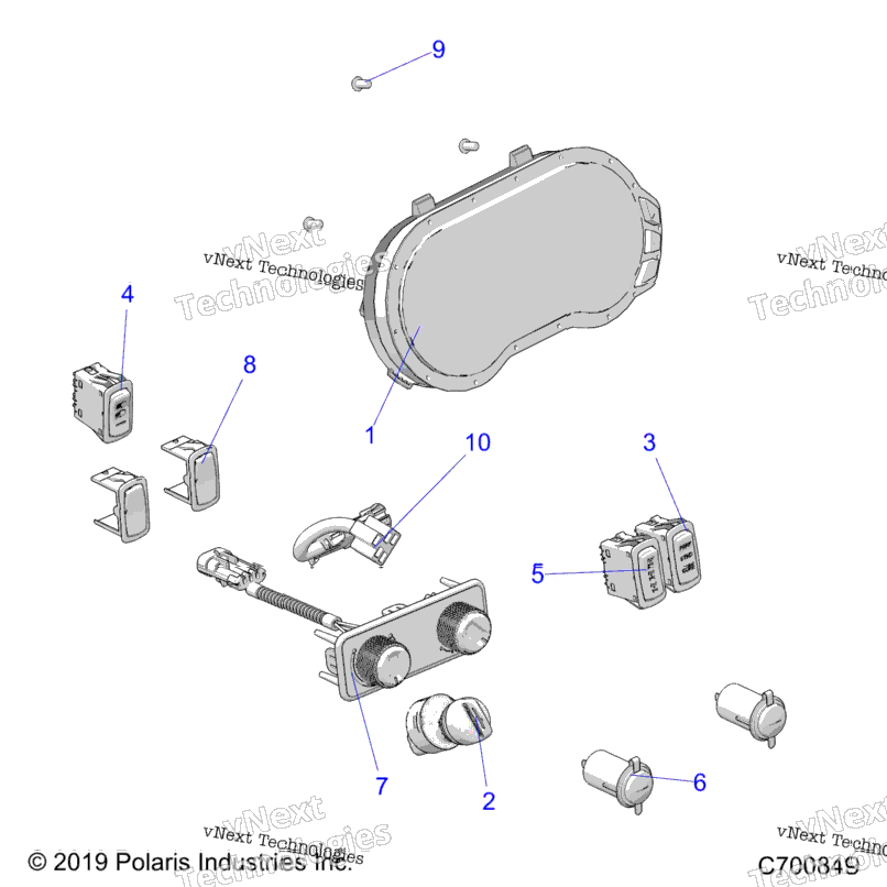 Electrical, Dash Instruments (C700849