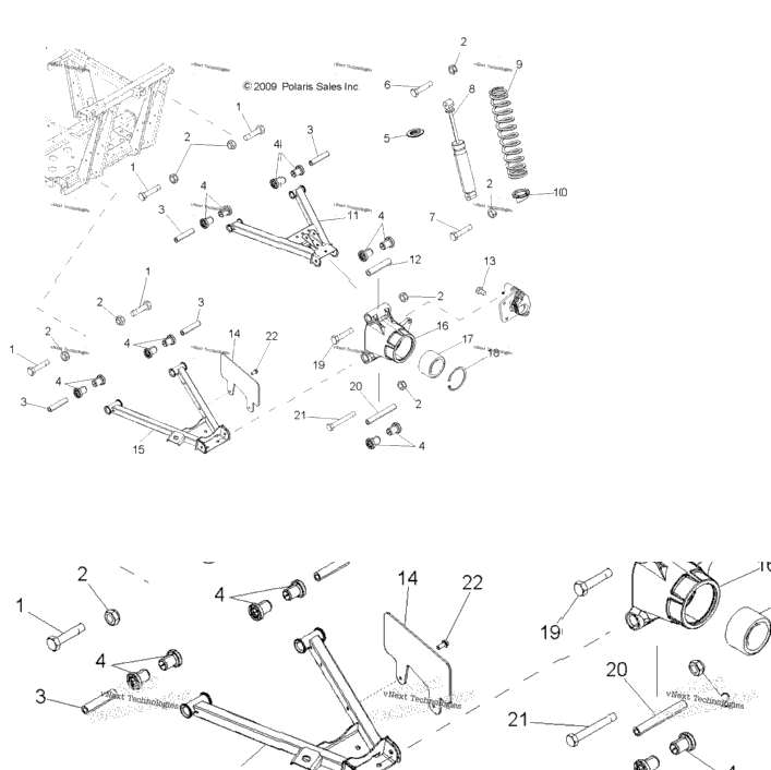 Suspension, Rear