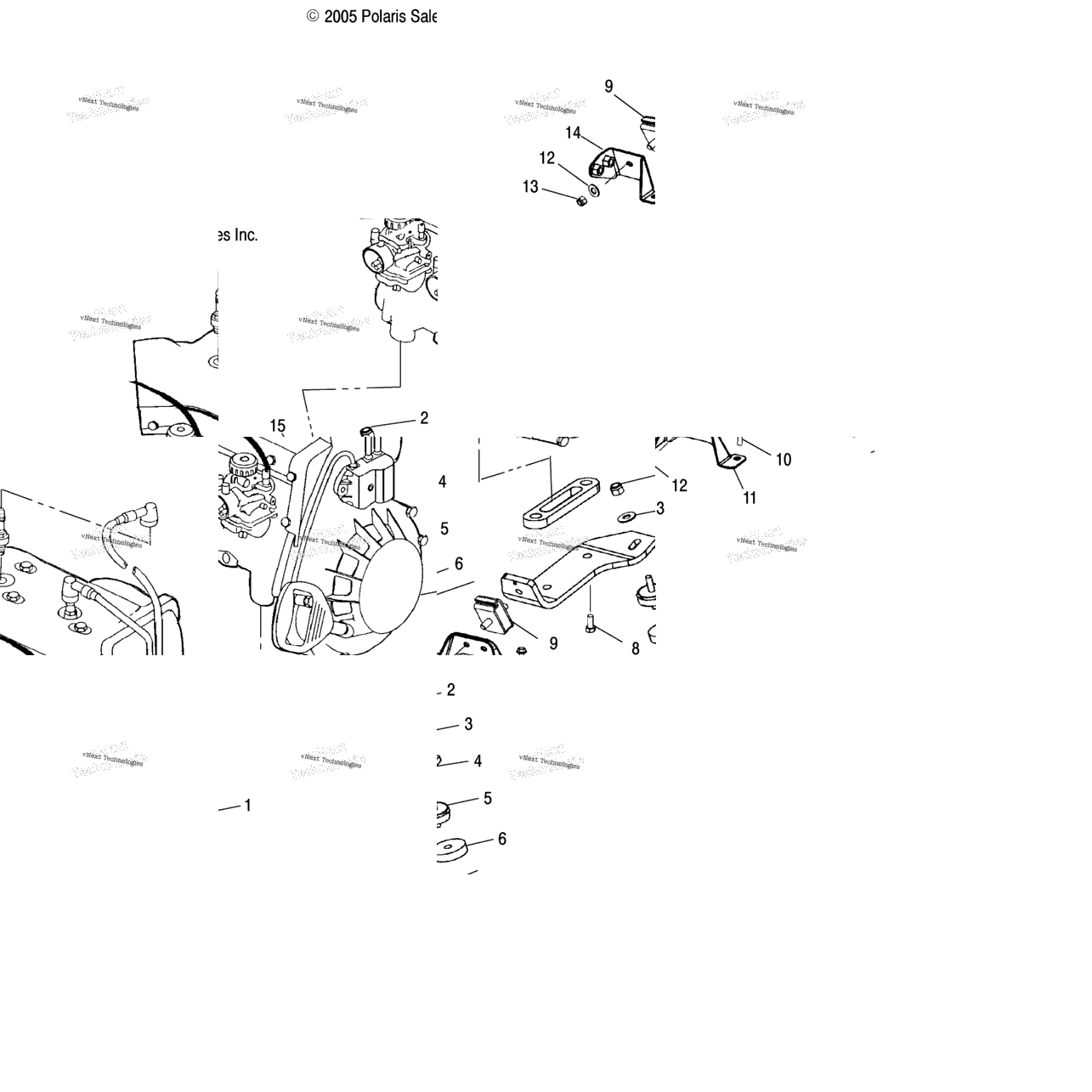 Engine, Mounting