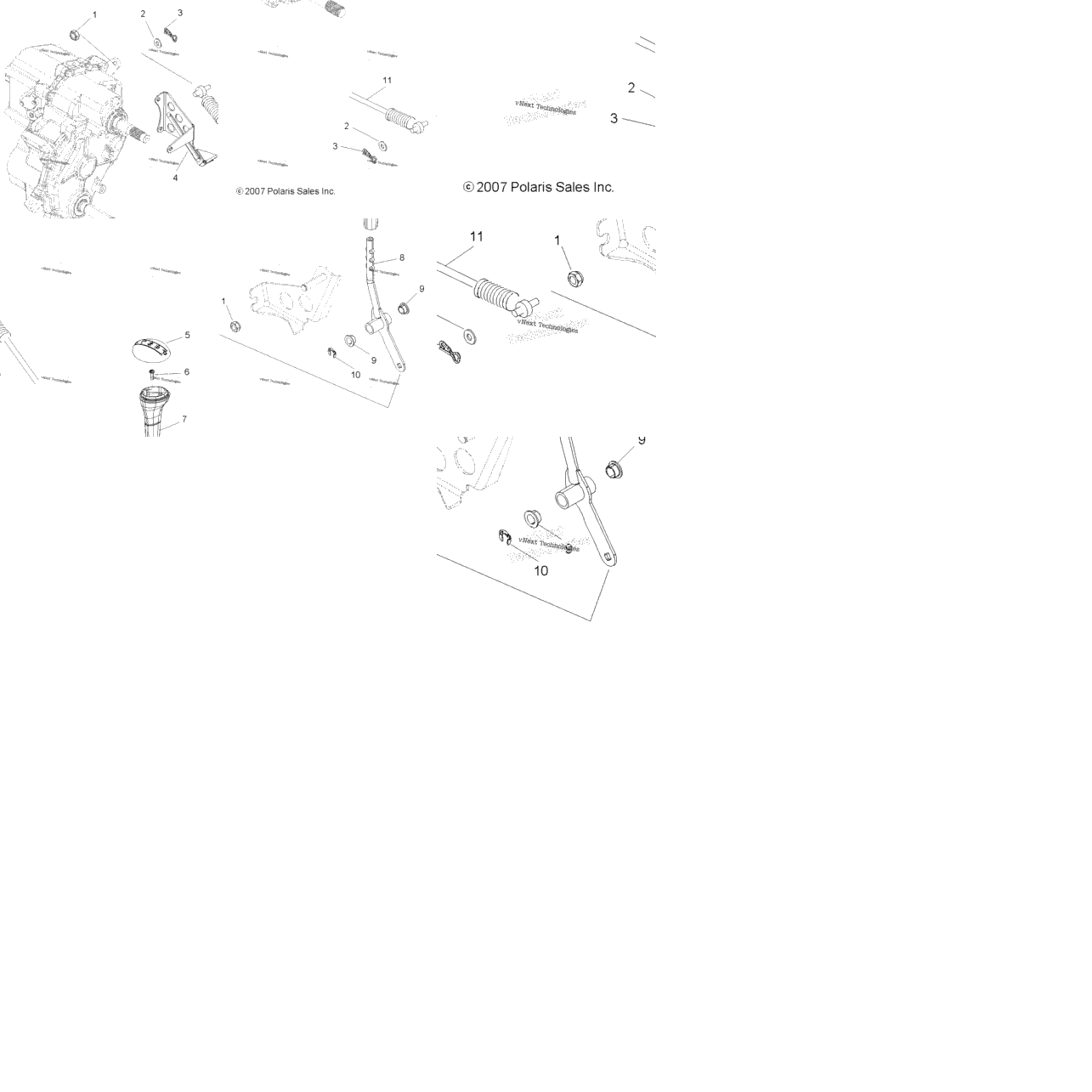 Drive Train, Gear Selector