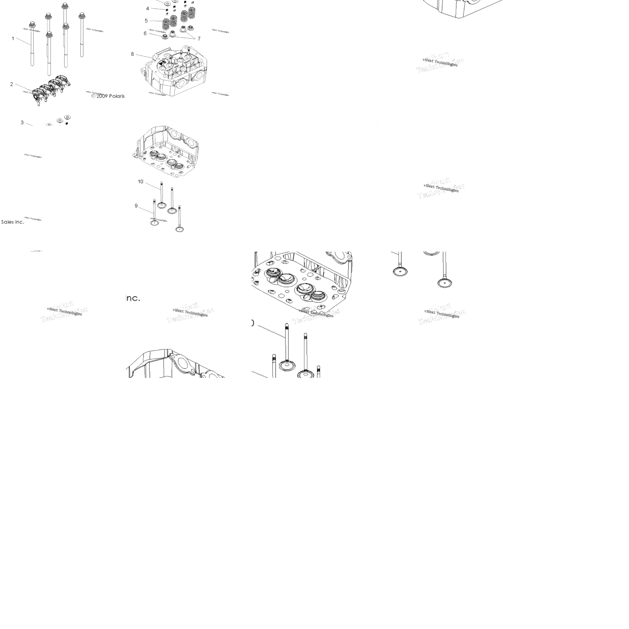 Engine, Cylinder Head & Valves