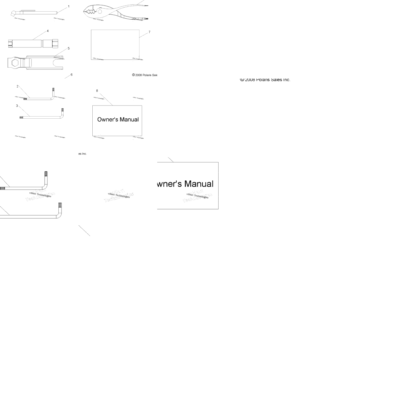 References, Tool Kit & Owners Manual