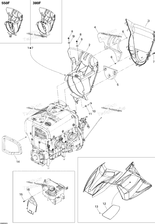 Cooling System (550F)