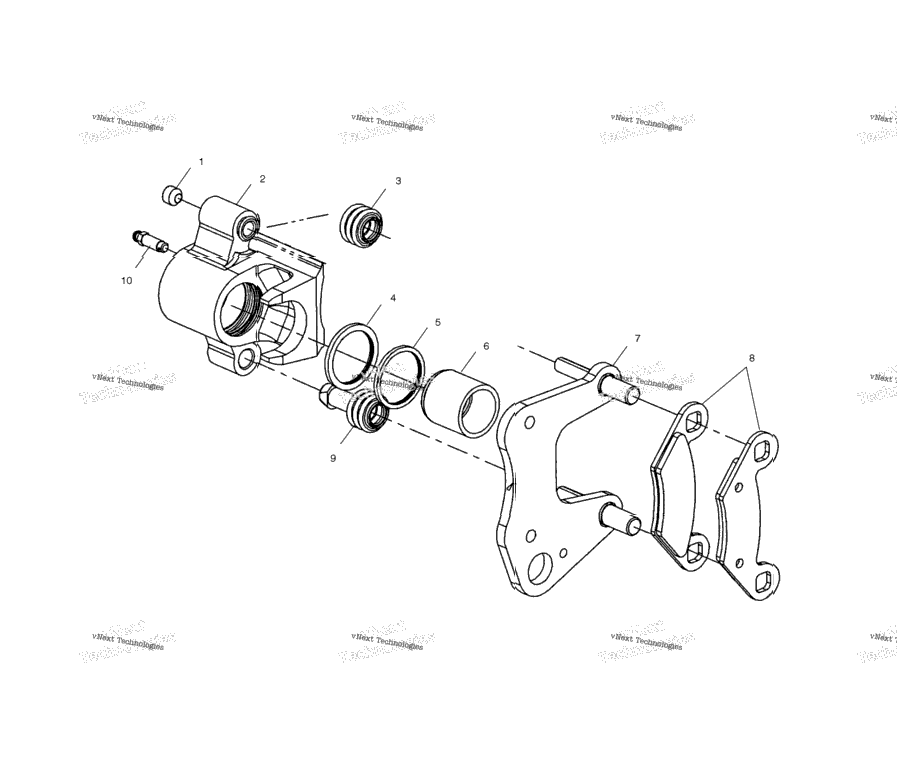 Front Brake Caliper