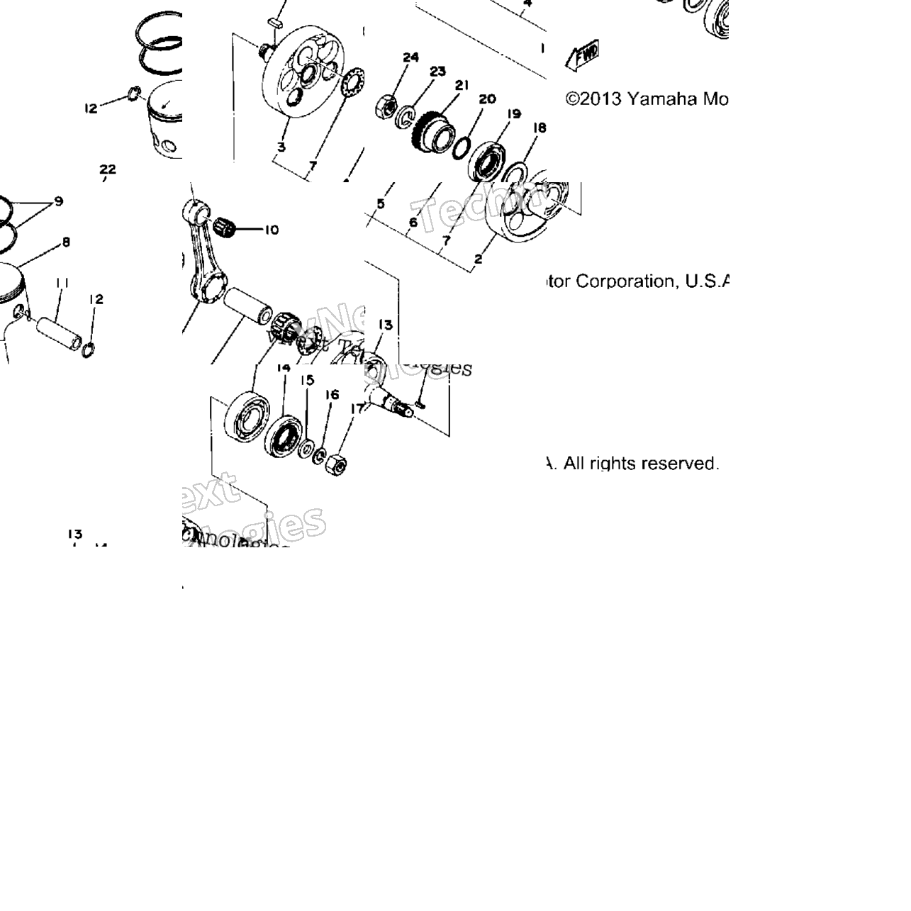 Crank-Piston