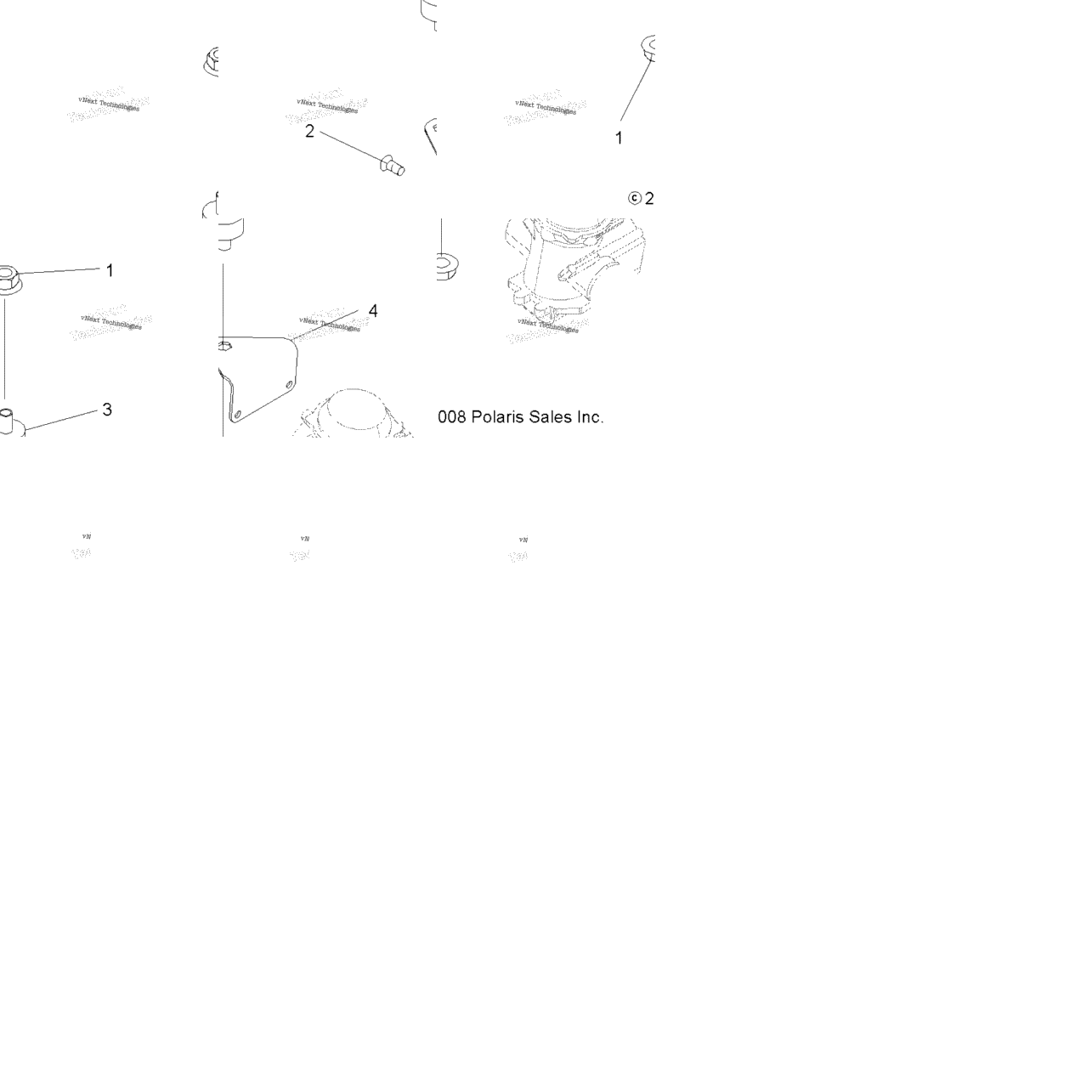 Engine, Carburetor Bracket