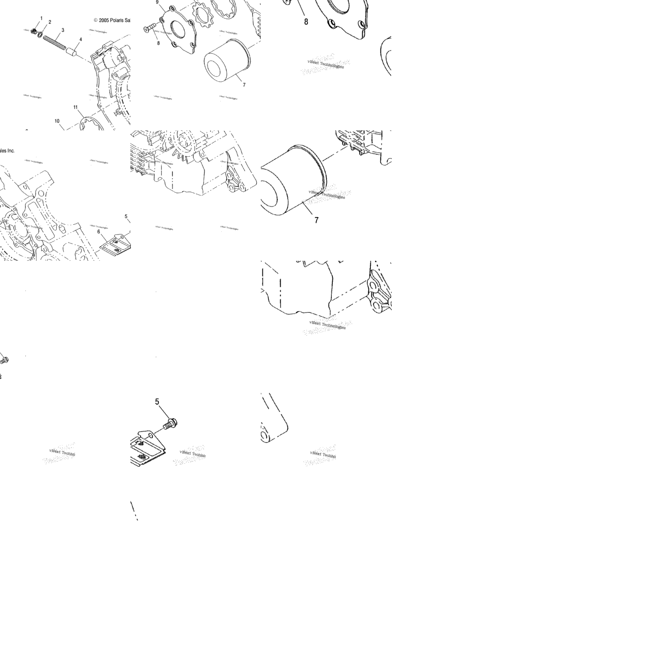 Engine, Oil Pump & Oil Filter