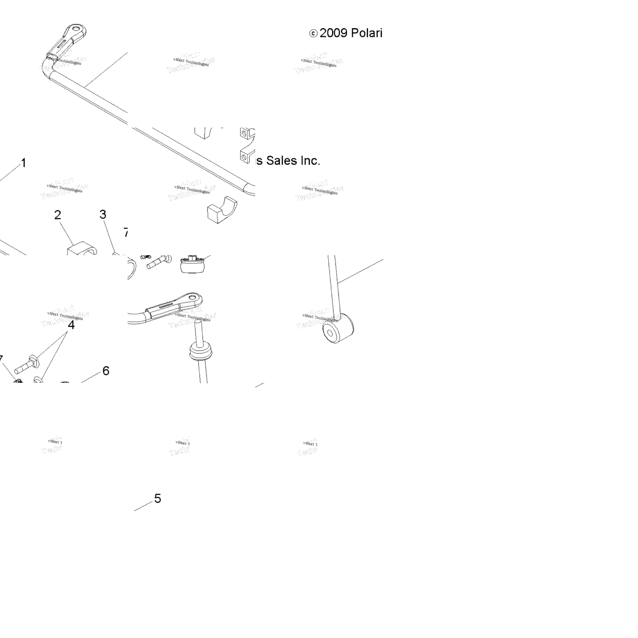 Suspension, Rear Stabilizer Bar