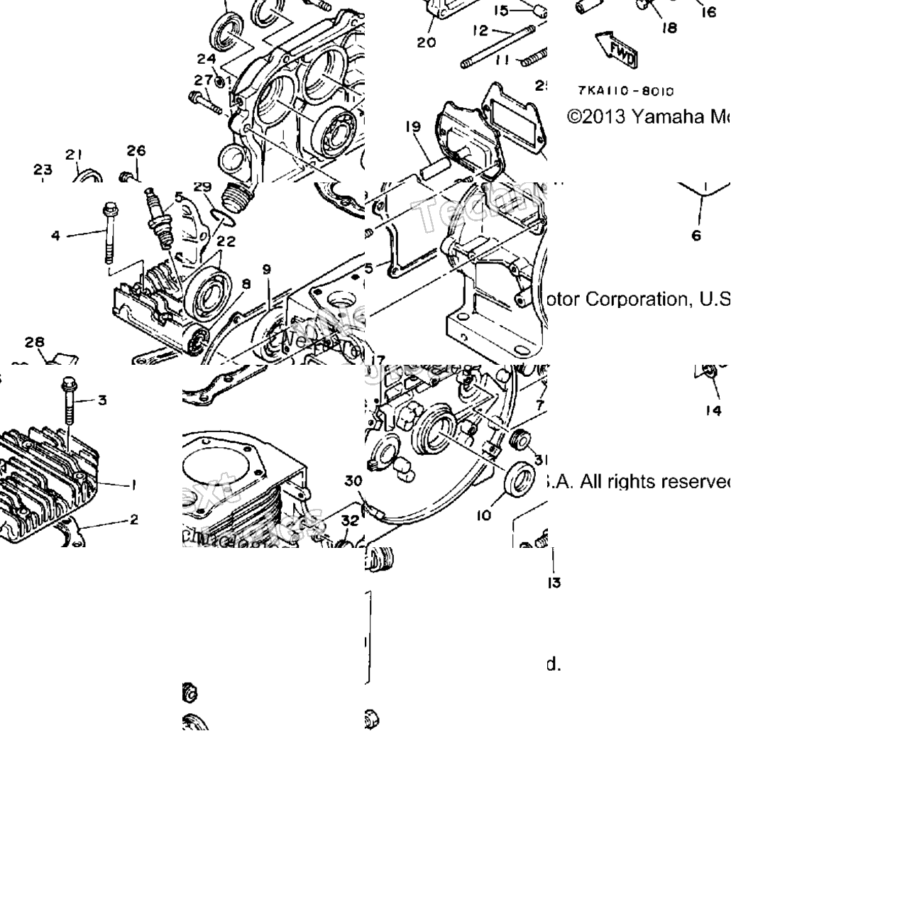 Cylinder - Crankcase