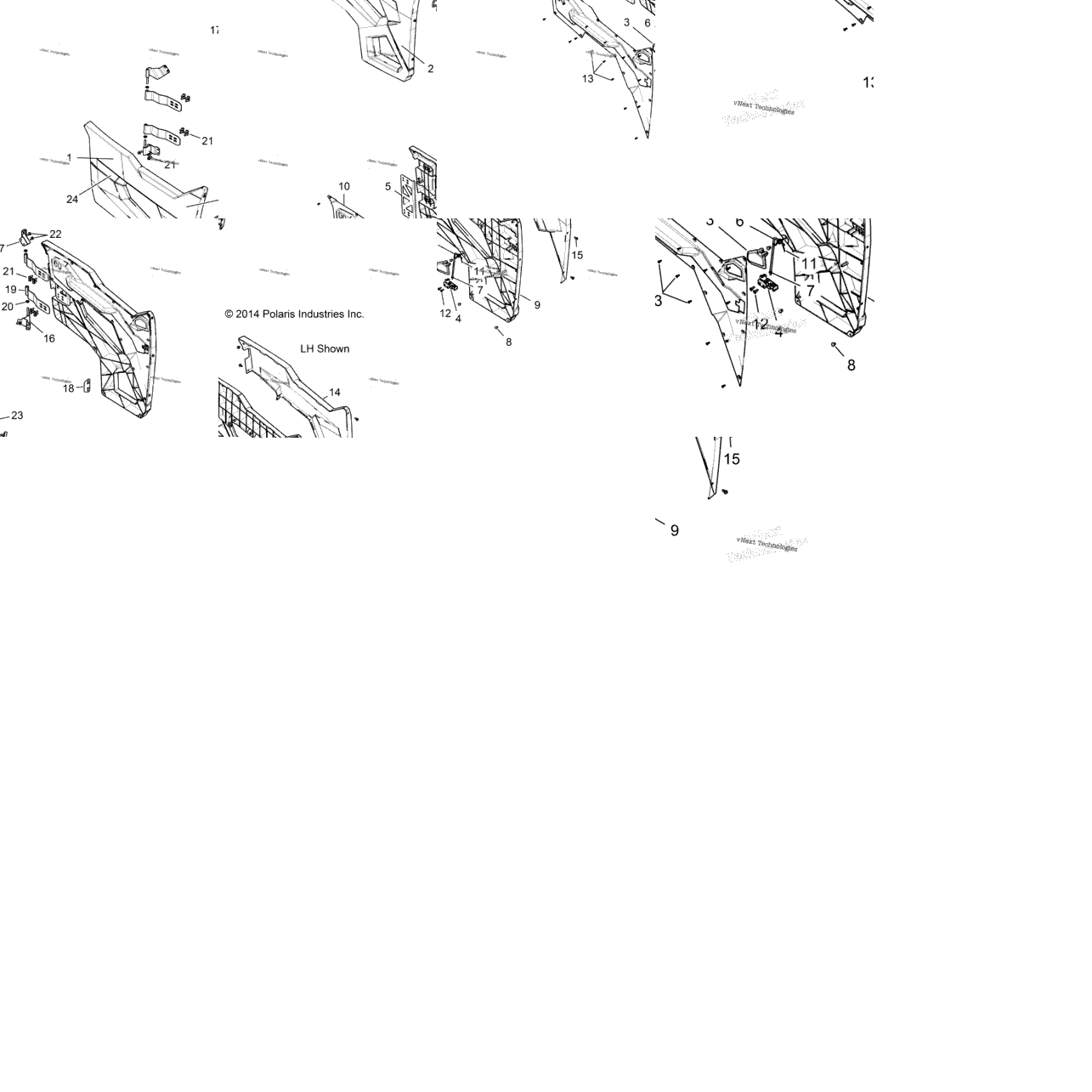 Body, Door R15rt87eav/A5/Bv