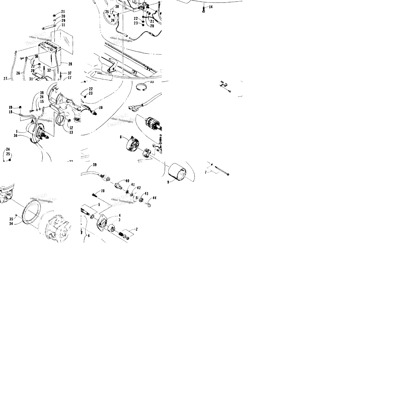 Electric Start Assembly