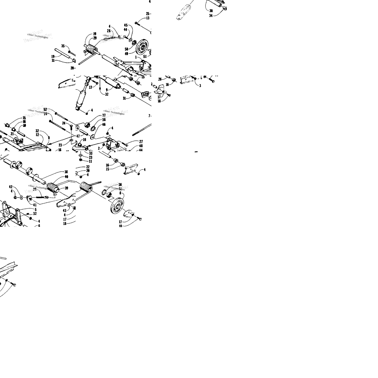Rear Suspension Arm Assemblies