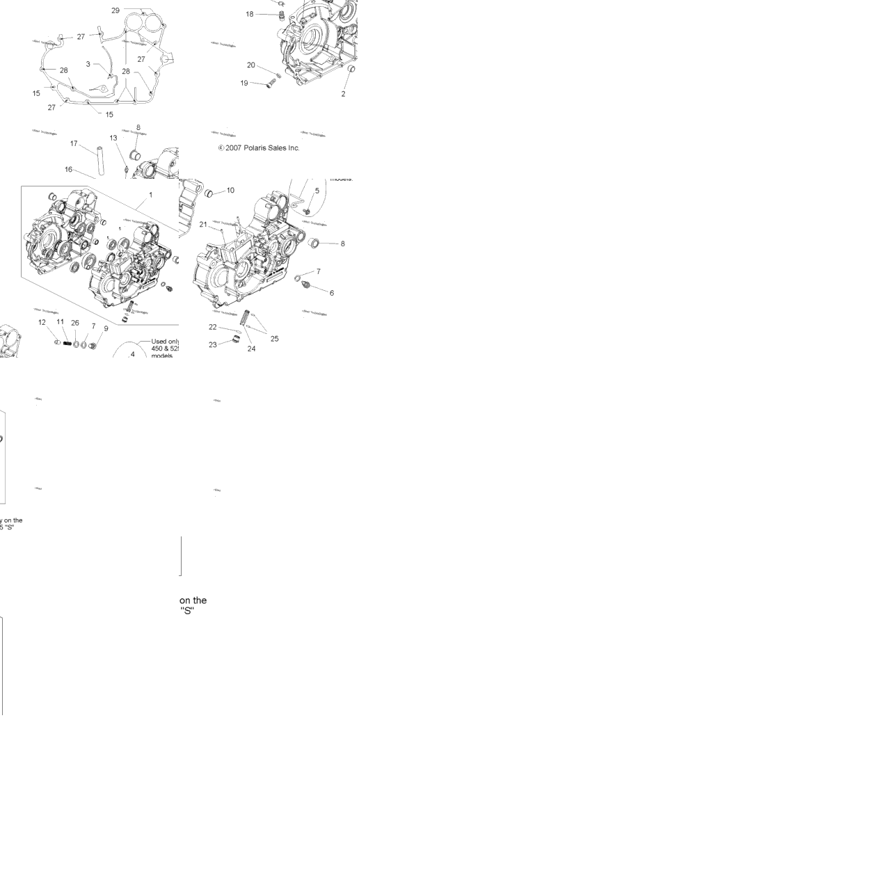 Engine, Crankcase