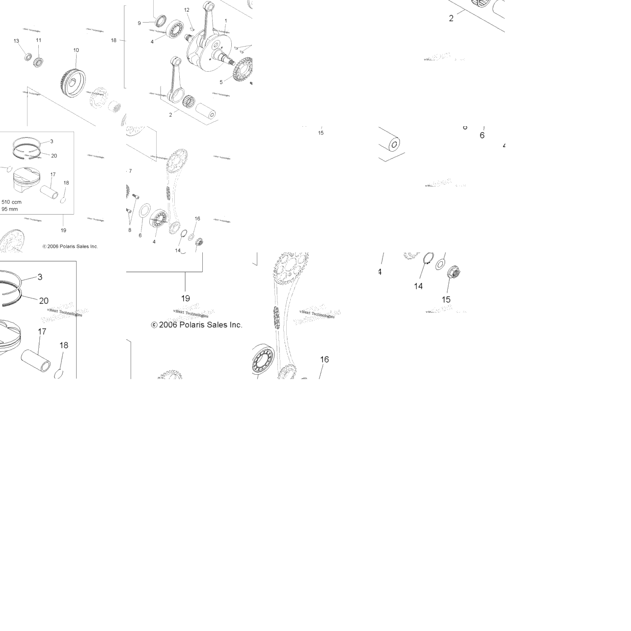 Engine, Crankshaft & Piston