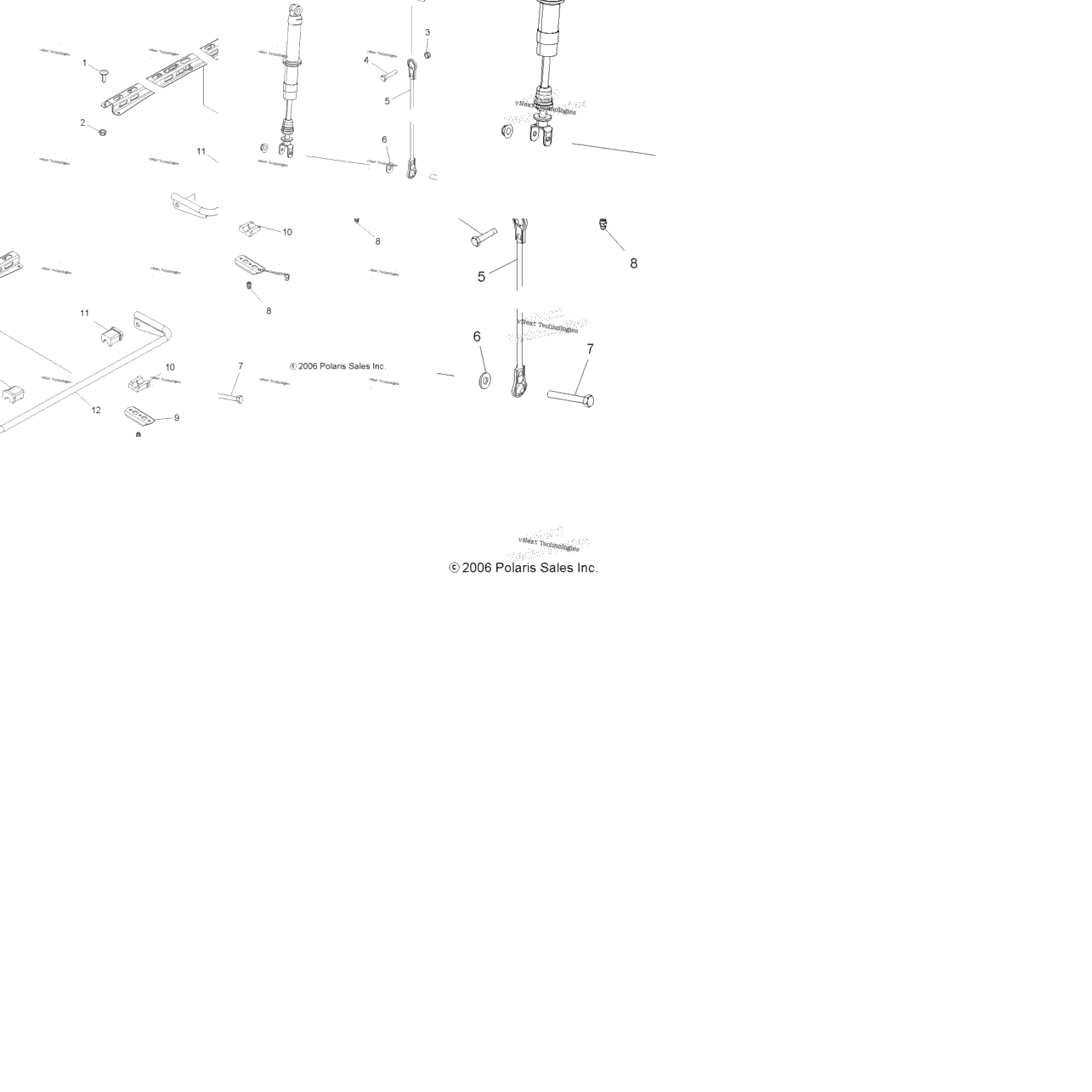 Suspension, Rear Sway Bar Asm