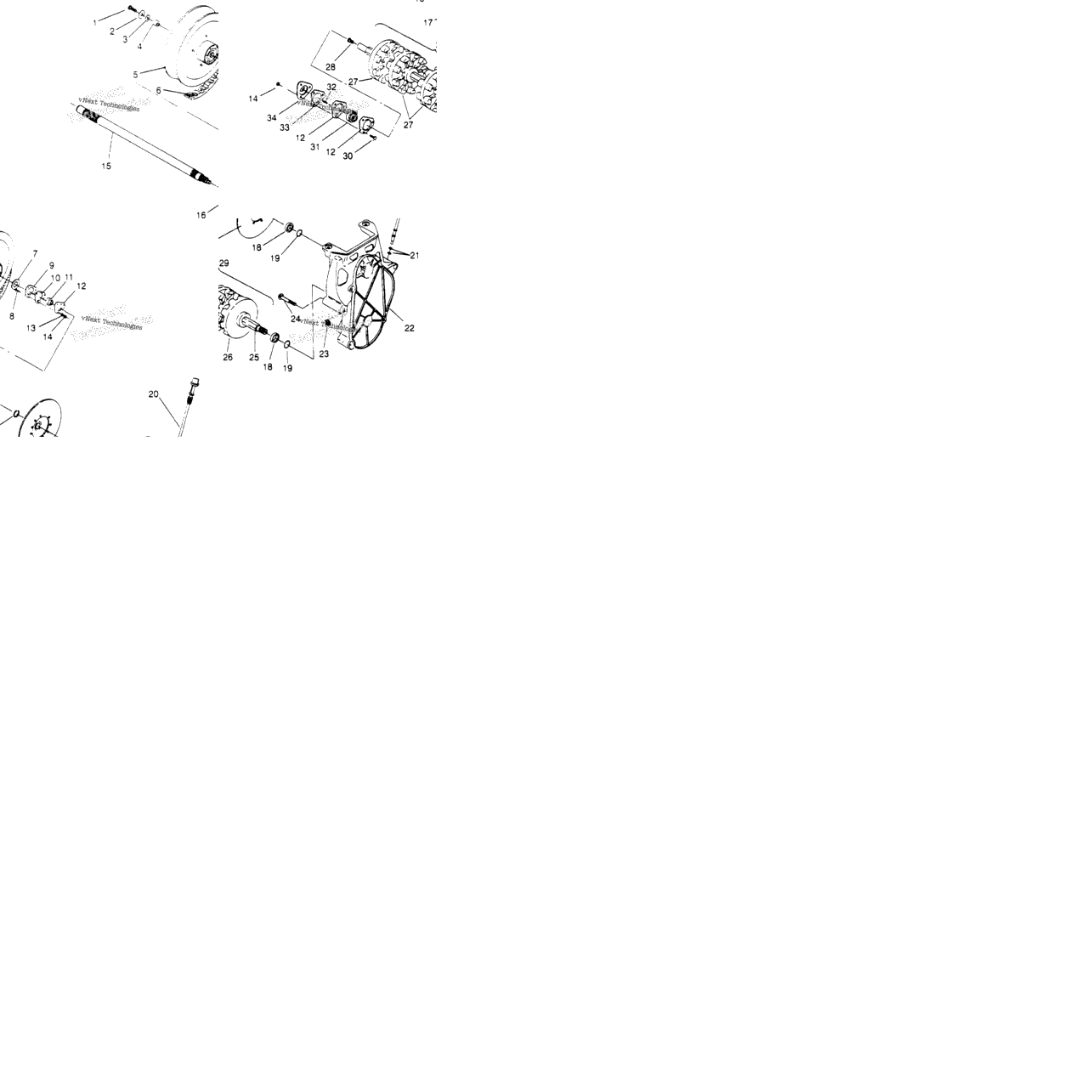 Drive Train Assembly E956756
