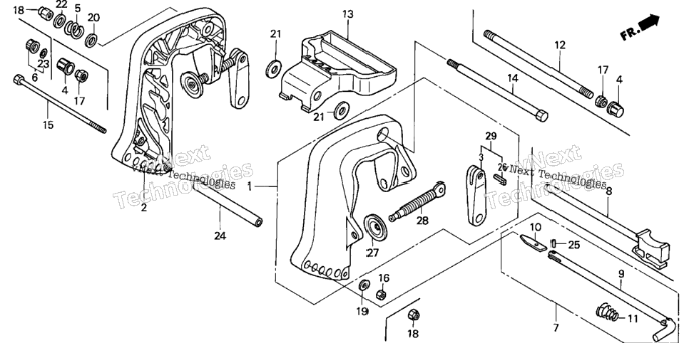 Stern Bracket