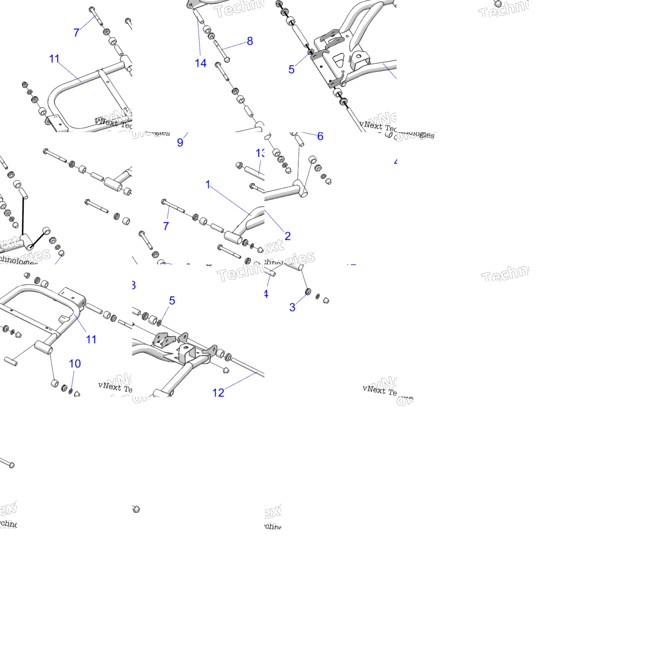 Suspension, Rear Control Arms
