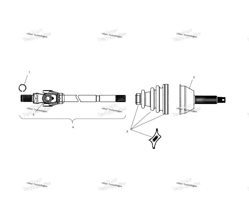Front Drive Shaft