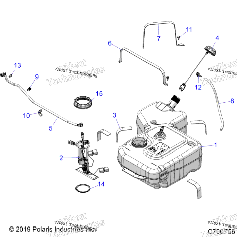 Body, Fuel Tank R20t6a99a1/E99a9/Am/As