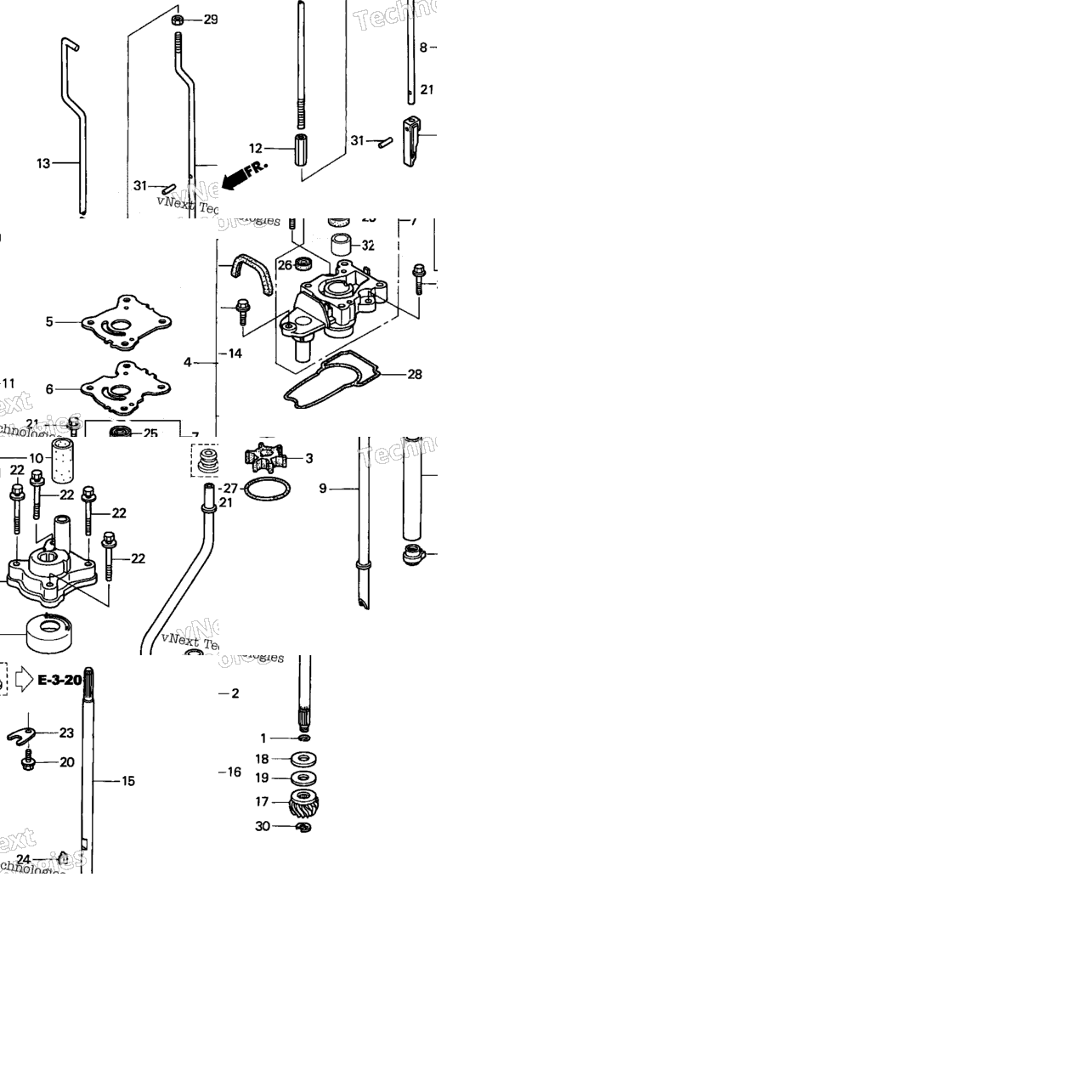 Water Pump@Vertical Shaft (L, S Size)