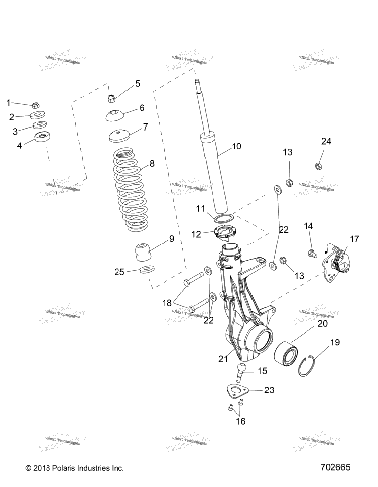 Suspension, Front Strut R20rca57a1/A7