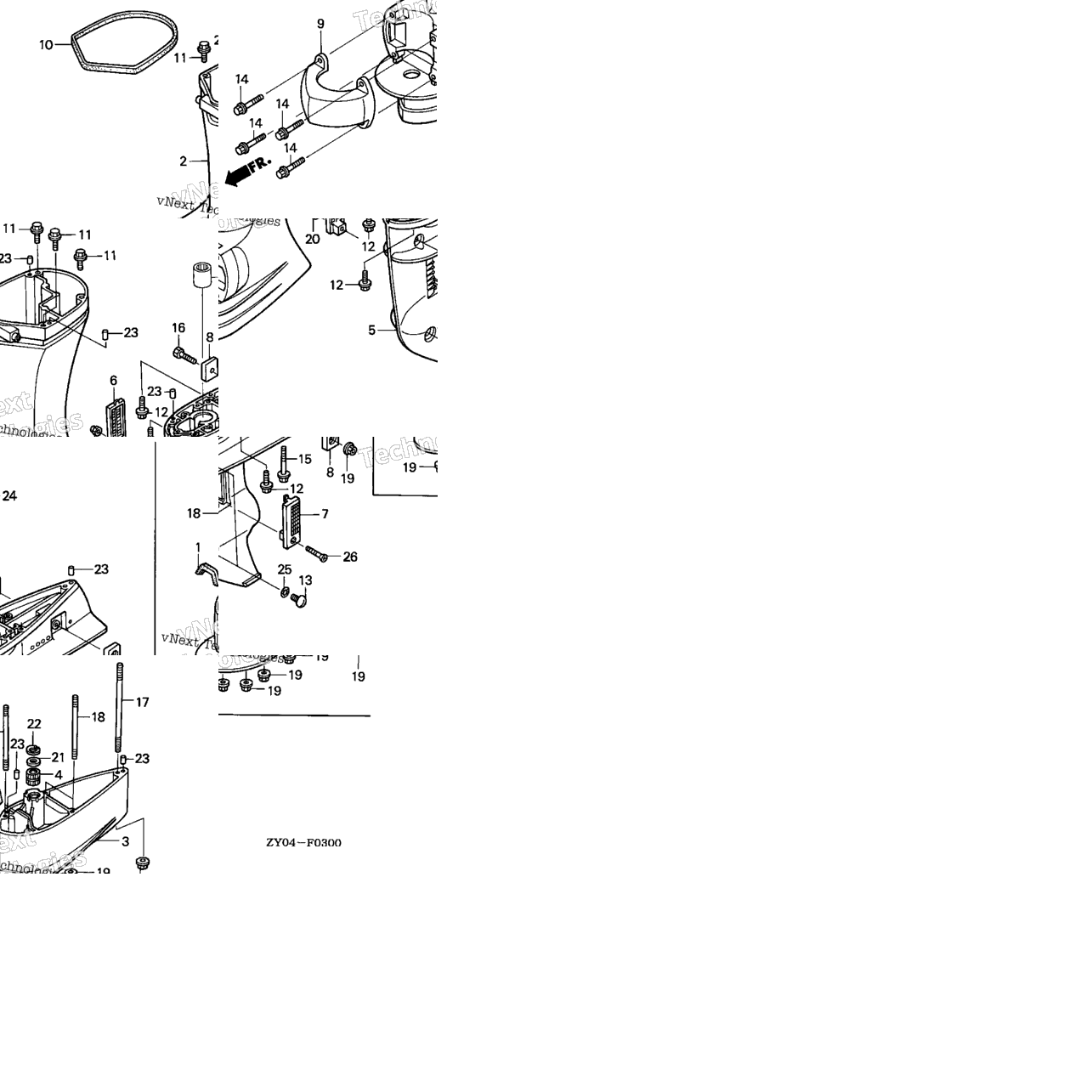 Gear Case@Extension Case