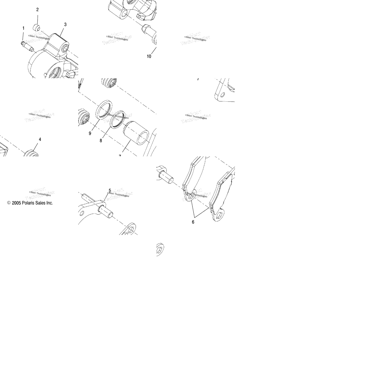 Brakes, Caliper, Rear R20maa57b1/B9/Ebh