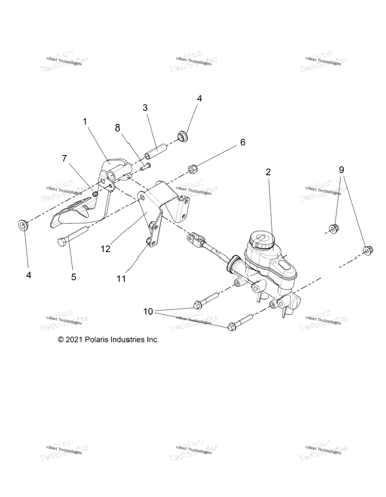 Brakes, Pedal And Master Cylinder