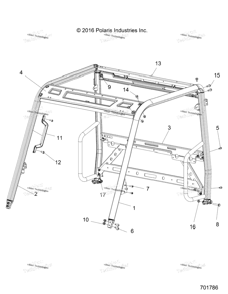 Chassis, Cab Frame