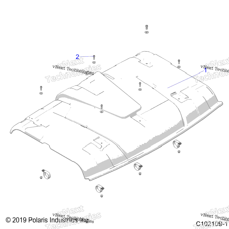 Body, Roof A20hzb15a2/B2