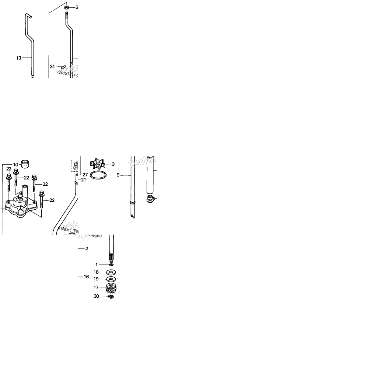 Water Pump@Vertical Shaft (L, S Size)