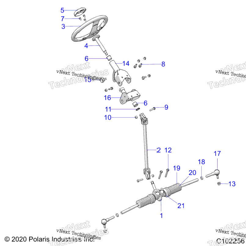Steering, Steering Asm