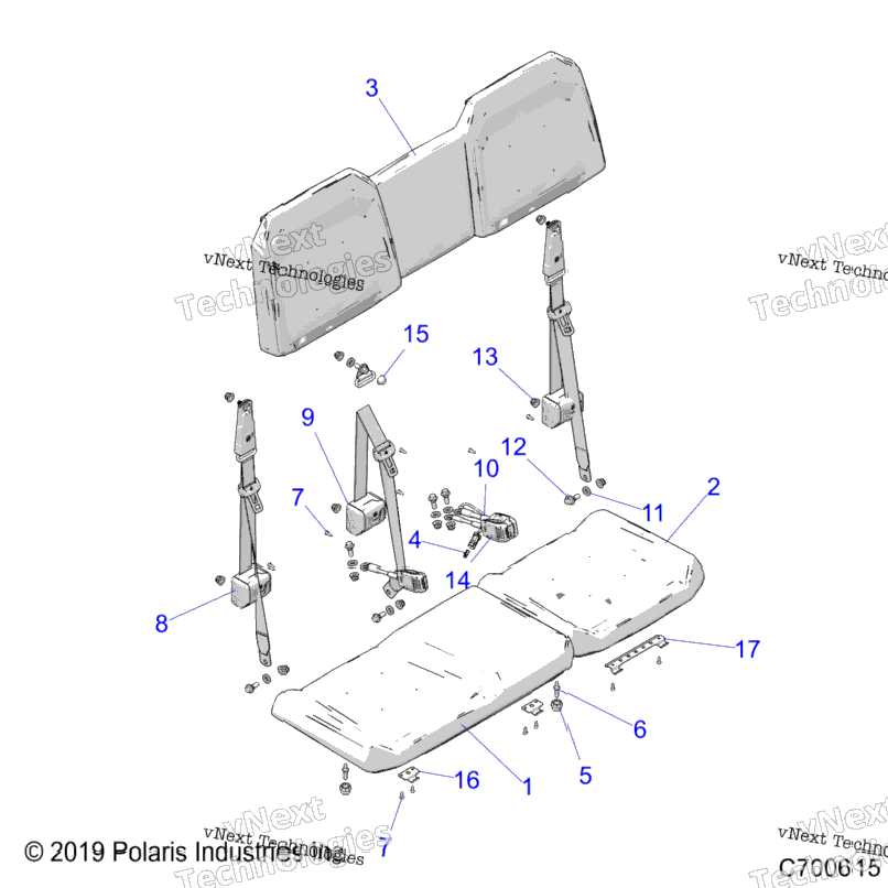 Body, Seat R20taa99a1/A7/B1/B7/E99a1/A7/A9/B1/B7/B9