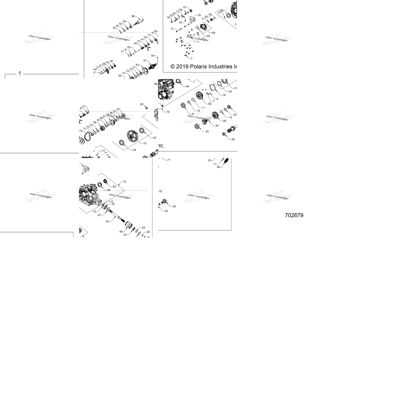 Drive Train, Main Gearcase Internals