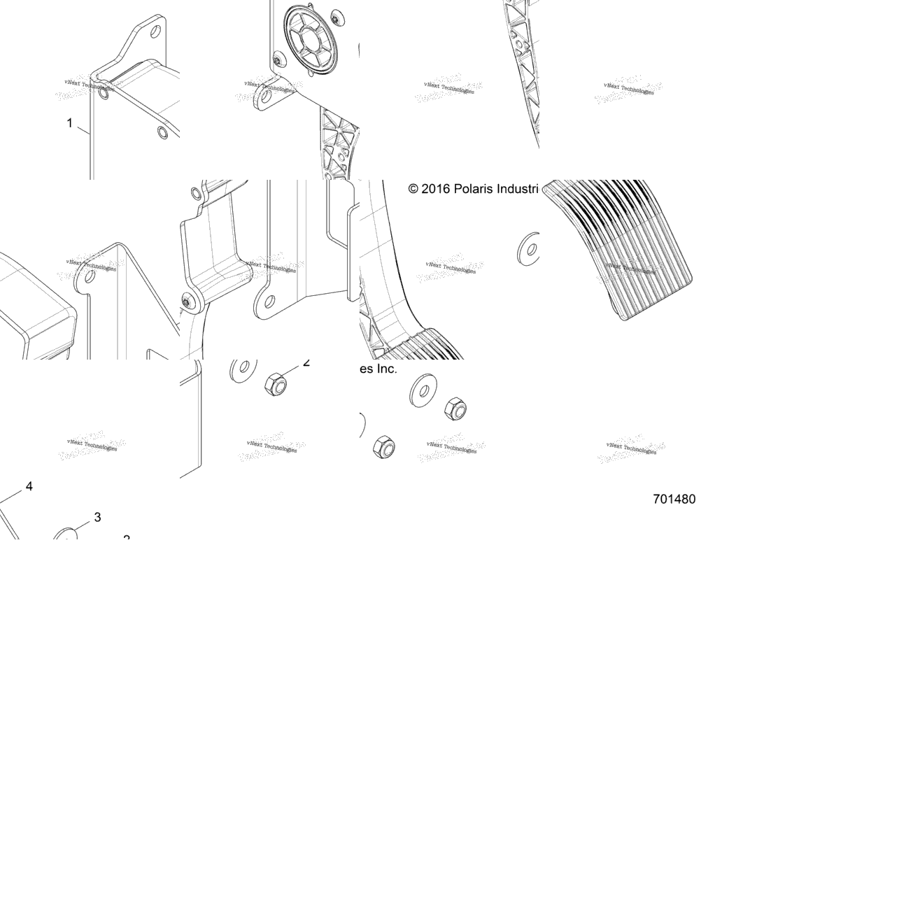 Engine, Throttle Pedal