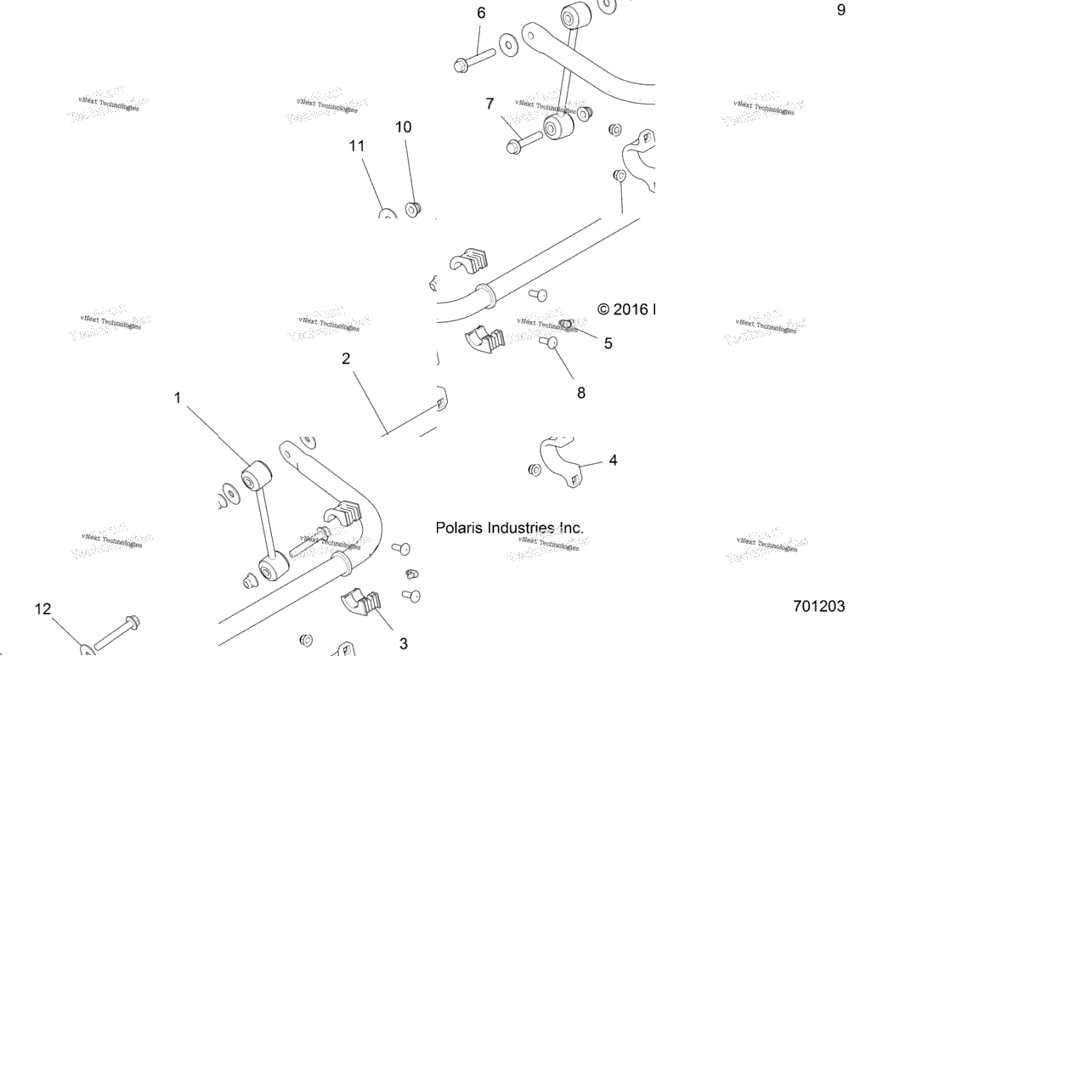 Suspension, Stabilizer Bar, Rear
